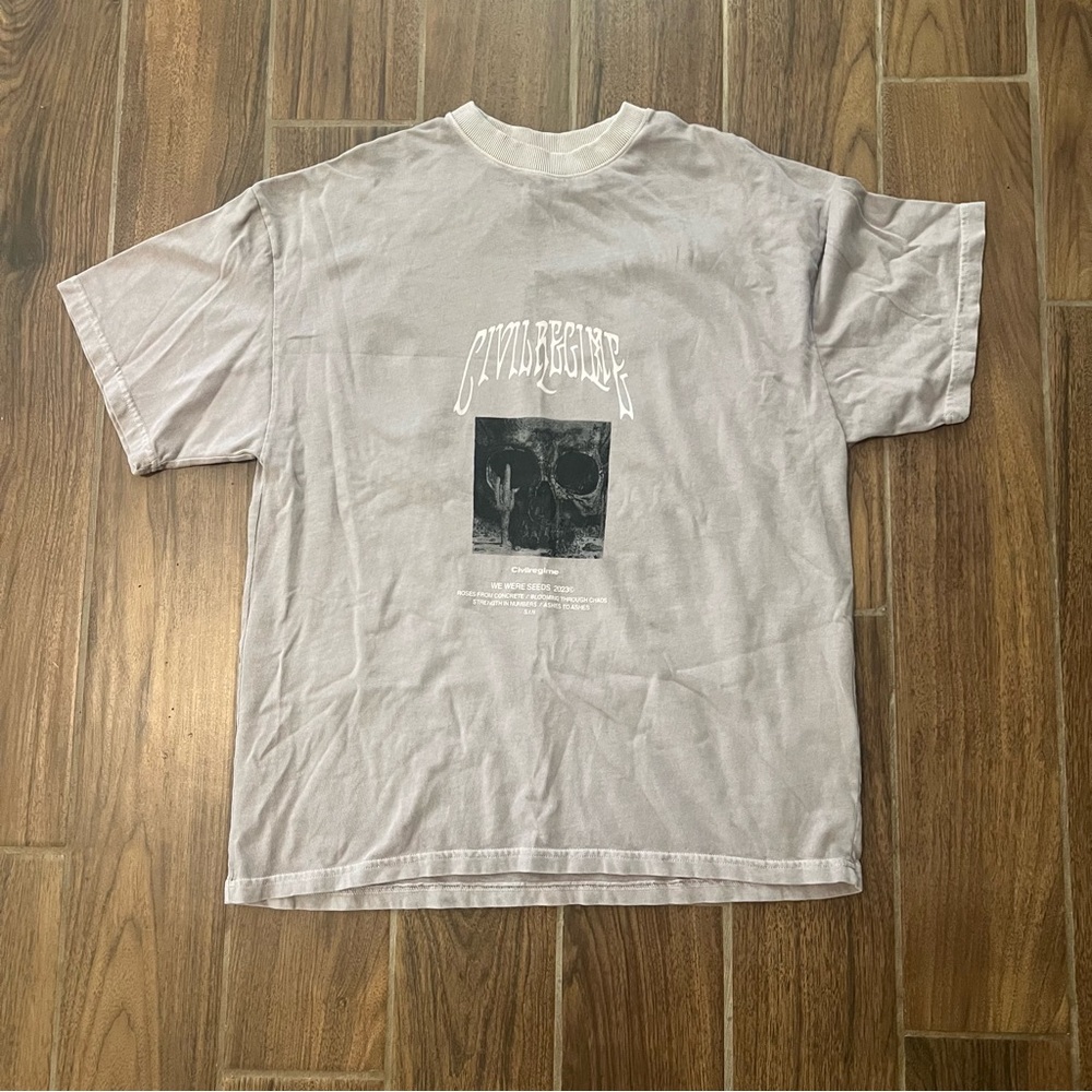 Men’s Civil Clothing Melted Memories Tee sz L
